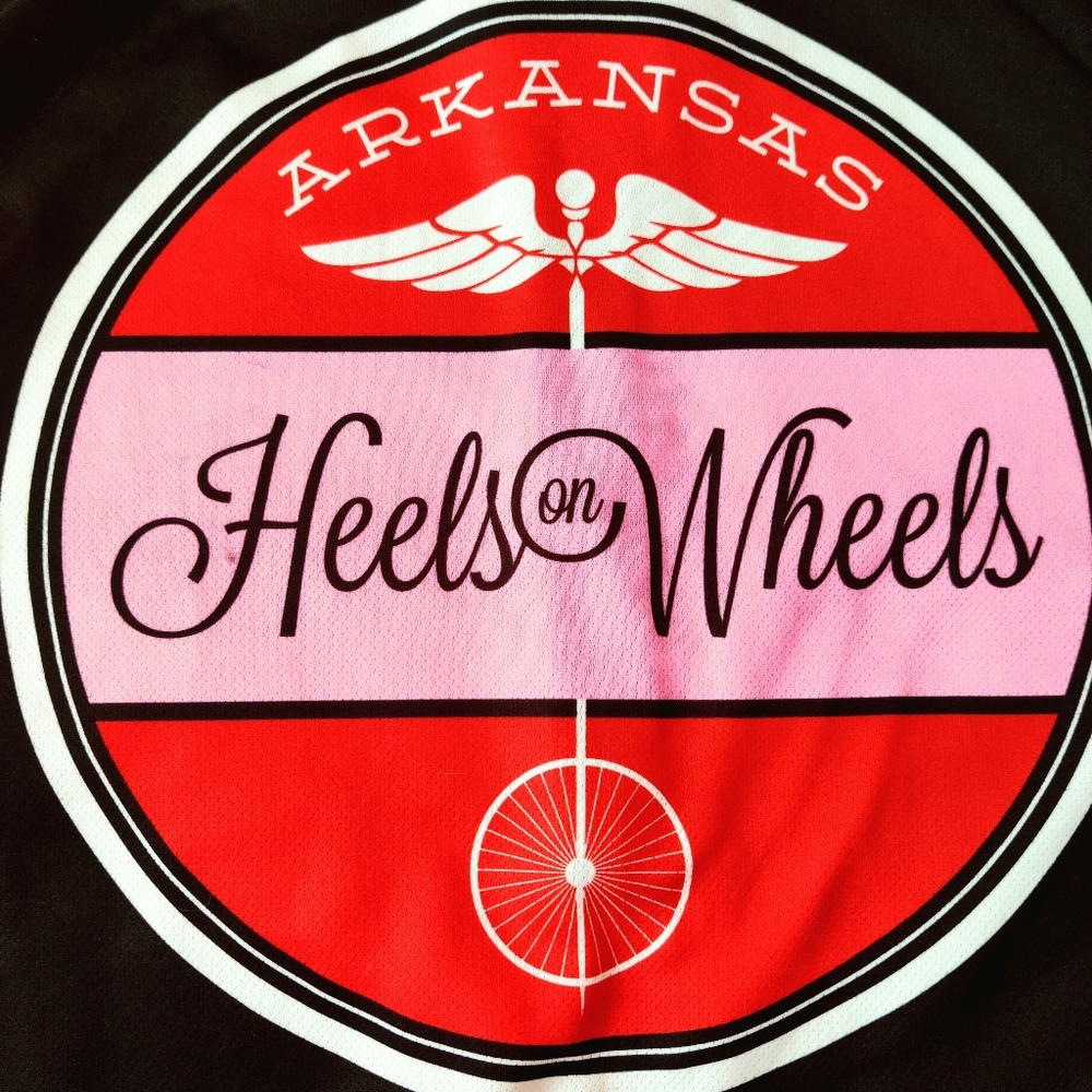 Heels on Wheels women's cycling jersey - Picture 3 of 4